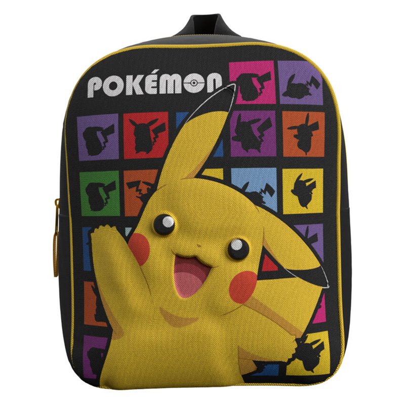 Mochila 3D Pokemon 30cm