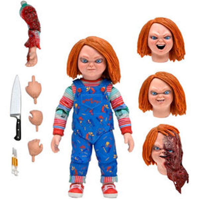 FIGURA ULTIMATE CHUCKY - CHUCKY EL MUÑECO DIABOLICO 18CM