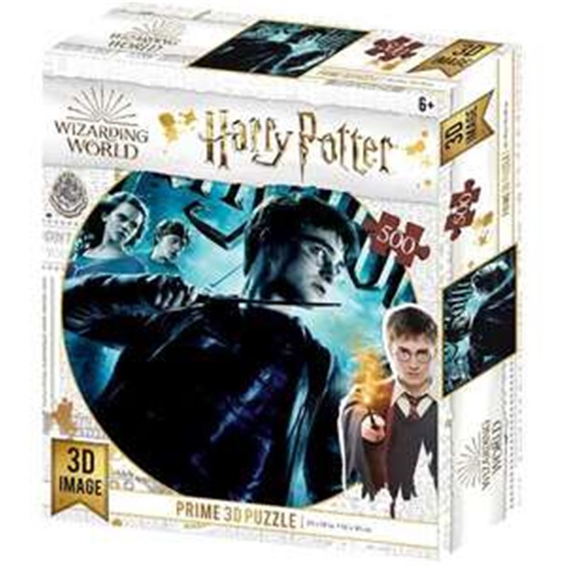 PUZZLE PRIME 3D LENTICULAR HARRY POTTER 500 PIEZAS