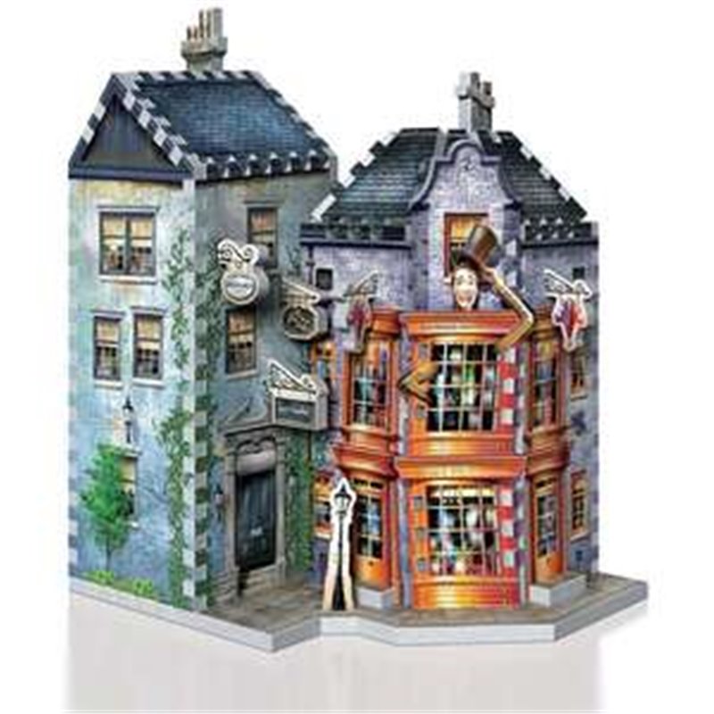 PUZZLE 3D 285 PIEZAS HARRY POTTER TIENDA DE SORTILEGIOS WEASLEY Y DIARI