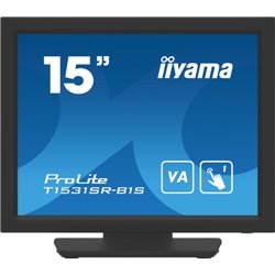 iiyama T1531SR-B1S monitor POS 38,1 cm (15") 1024 x 768 Pixeles XGA Pantalla táctil