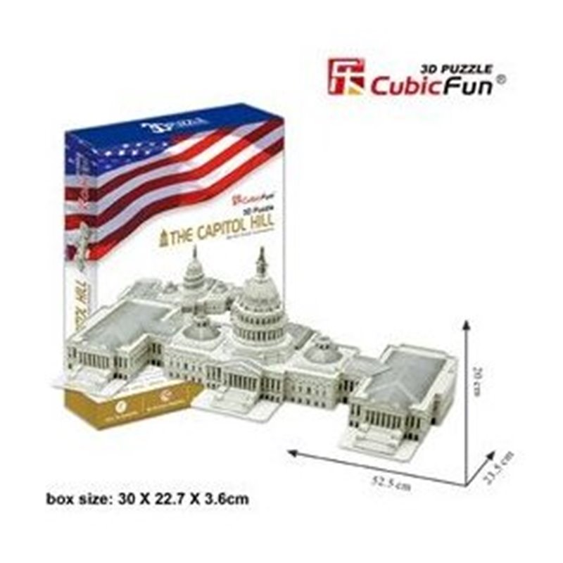 3D PUZZLE CAPITOL