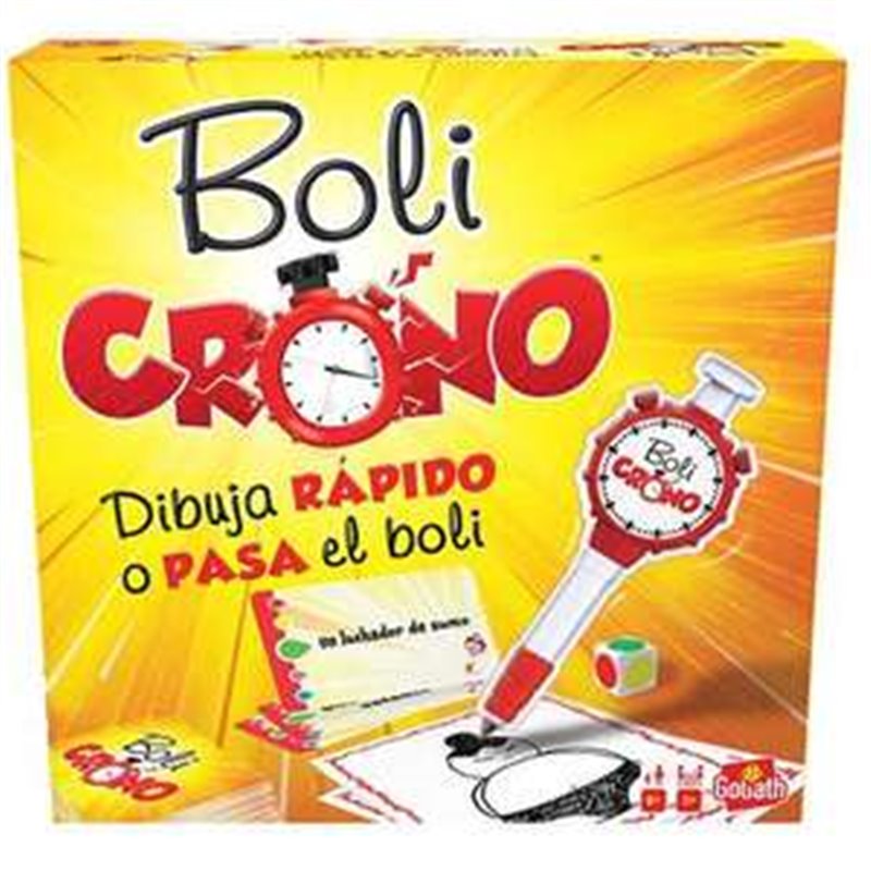 JUEGO BOLI CRONO DIBUJA RAPIDO O PASA EL BOLI 26,7X26,7X7CM