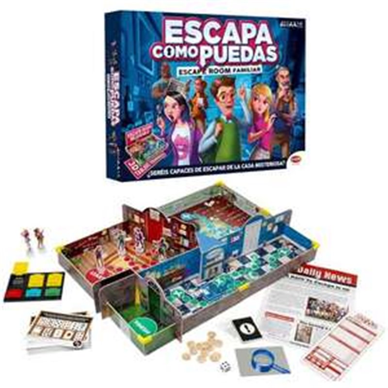 JUEGO ESCAPA COMO PUEDAS. ¿SERÉIS CAPACES DE ESCAPAR DE LA CASA MISTERIOSA?