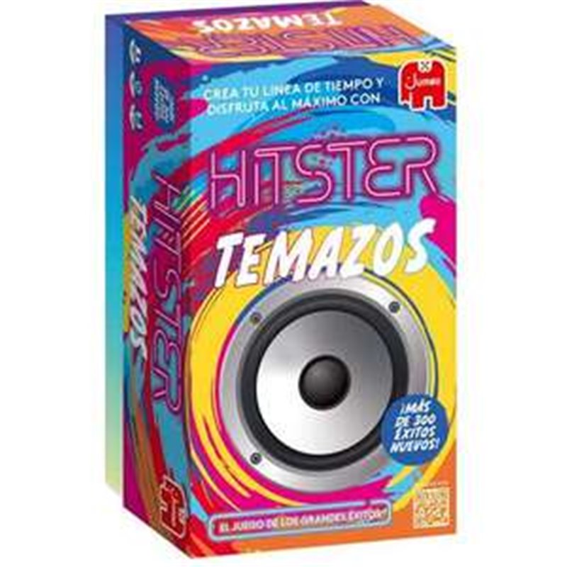 JUEGO HITSTER TEMAZOS ¡EL JUEGO DE LOS GRANDES EXITOS MUSICALES!