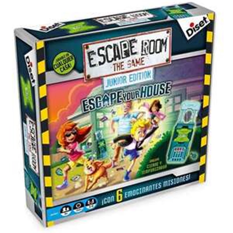 JUEGO ESCAPE ROOM JUNIOR ¡TRABAJA EN EQUIPO Y RESUELVE LOS ENIGMAS!