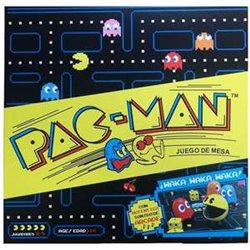 JUEGO DE MESA PAC-MAN. ENGULLE BOLITAS DE ENERGIA Y COMETE A LOS FANTASMAS.