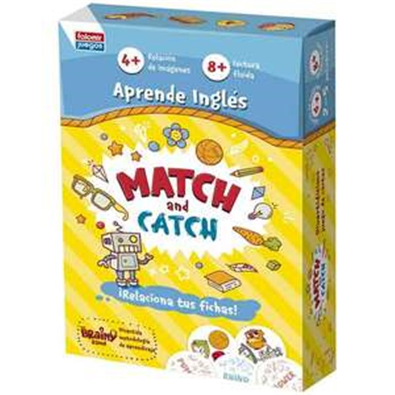 JUEGO MATCH AND CATCH. MEJORA LA LECTURA EN INGLÉS