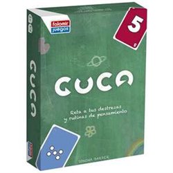 JUEGO GUCA 5. SÉ EL PRIMERO EN SACAR TUS CARTAS FORMANDO TRÍOS, ESCLERA O RELACIONES LÓGICAS