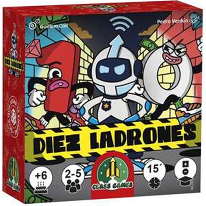 JUEGO DIEZ LADRONES ¿SERÁS CAPAZ DE ATRAPAR AL LADRÓN?