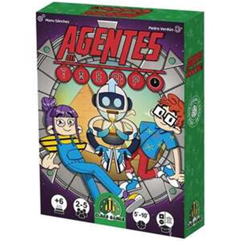 JUEGO AGENTES DEL TIEMPO ¡DIVERTIDO JUEGO DE CARTAS!