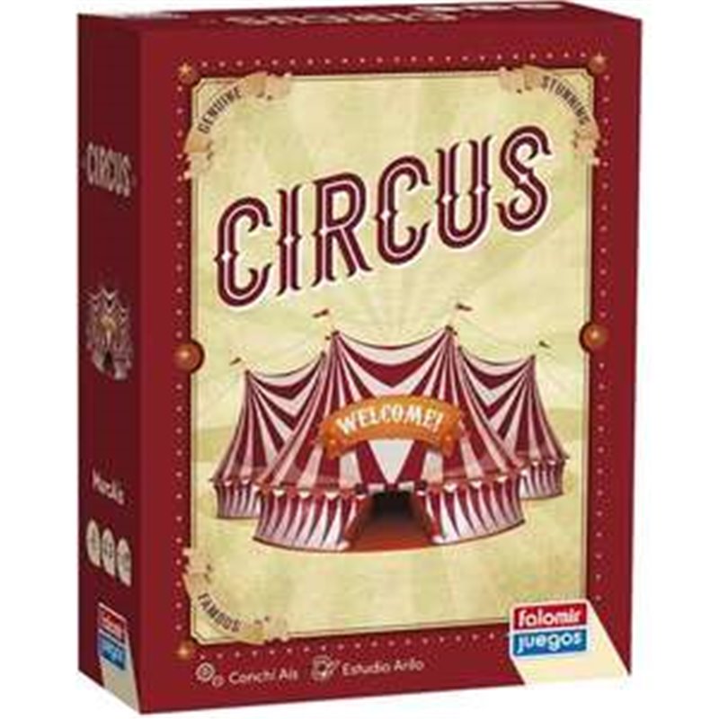 JUEGO CIRCUS, JUEGO DE ESTRATEGIA, MEMORIA Y UN POCO DE AZAR