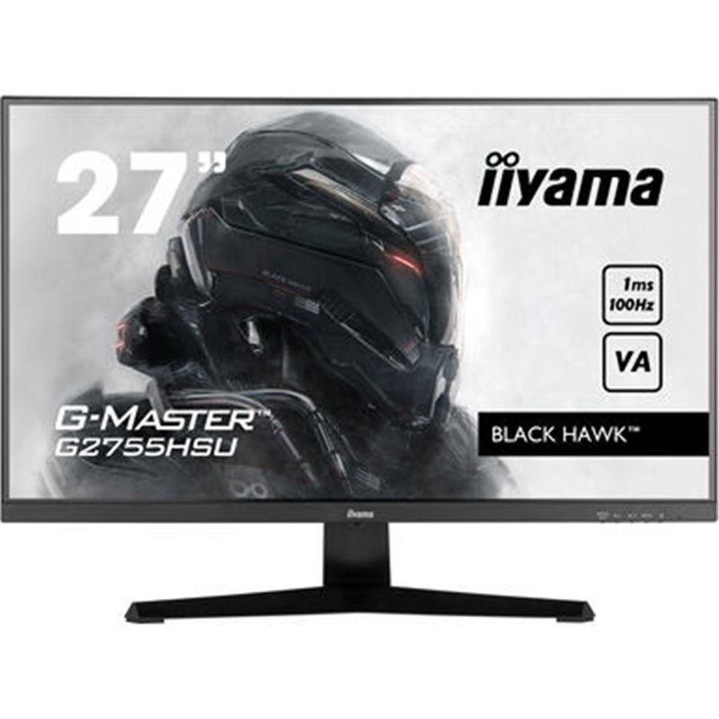 iiyama G-MASTER G2755HSU-B1 pantalla para PC 68,6 cm (27") 1920 x 1080 Pixeles Full HD Negro