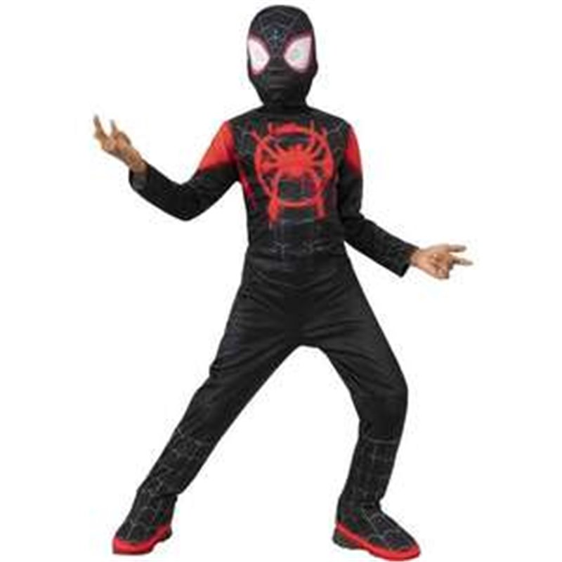 DISFRAZ INFANTIL SPIDEY MILES MORALES CLASSIC TALLA L (7-8 AÑOS) 122-128CM