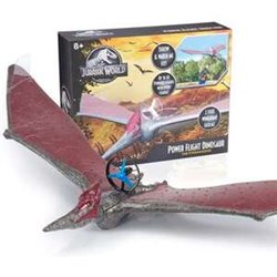 FIGURA JURASSIC WORLD POWER FLIGHT DINOSAUR PTERANADON 60 CM. HASTA 30 VUELOS CON BATERIA CARGADA.