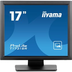 iiyama ProLite T1731SR-B1S pantalla para PC 43,2 cm (17") 1280 x 1024 Pixeles SXGA LCD Pantalla táctil Negro