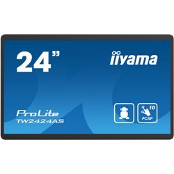 iiyama TW2424AS-B1 pantalla de señalización Pantalla plana para señalización digital 60,5 cm (23.8") Wifi 250 cd / m² 4K Ultra H