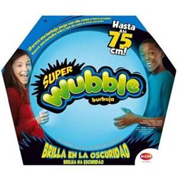 BURBUJA SUPER WUBBLE BRILLA EN LA OSCURIDAD .RESISTENTE Y NO NECESITA HINCHADOR.75 CM