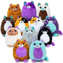 PELUCHE GATOS MIMIMIAU 24 CM TIRA Y WOW LES ENCANTA METERSE EN TODOS LOS AGUJEROS.