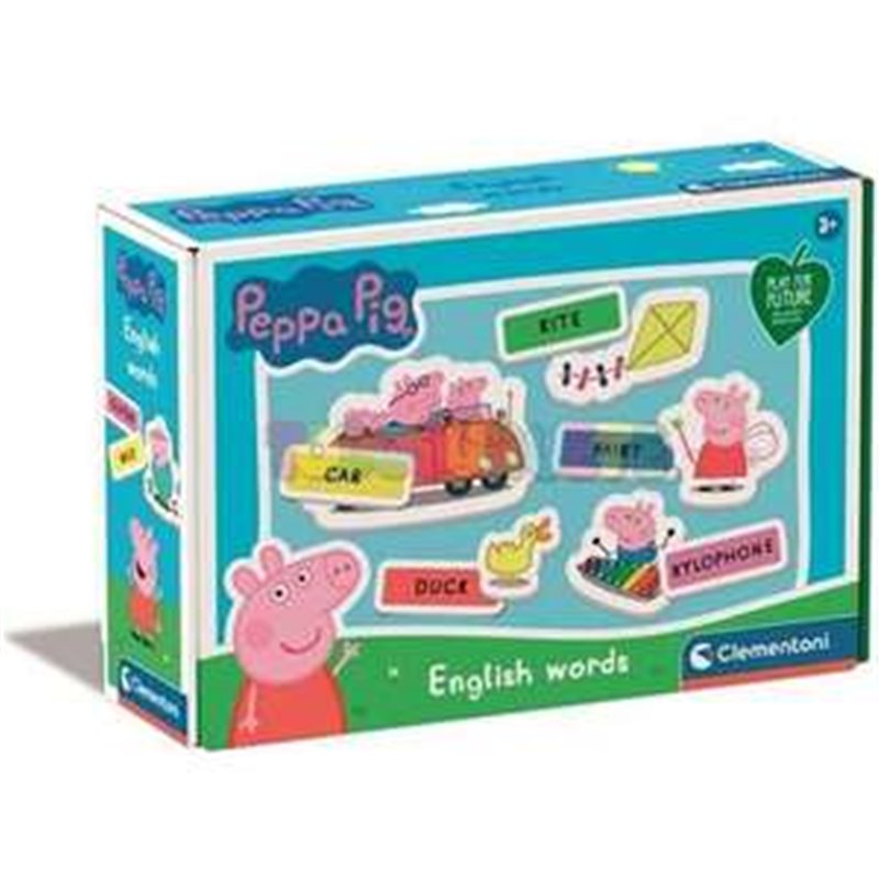 JUEGO APRENDO INGLÉS CON PEPPA PIG ¡CON DIFERENTES MODOS DE JUEGO! 24X16X7 CM