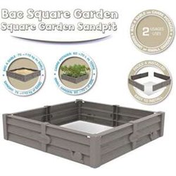 ARENERO CON 2 USOS, USA LA ARENA PARA JUGAR O PARA CULTIVAR. CAPACIDAD 60-70 LITROS. 77X76X17 CM