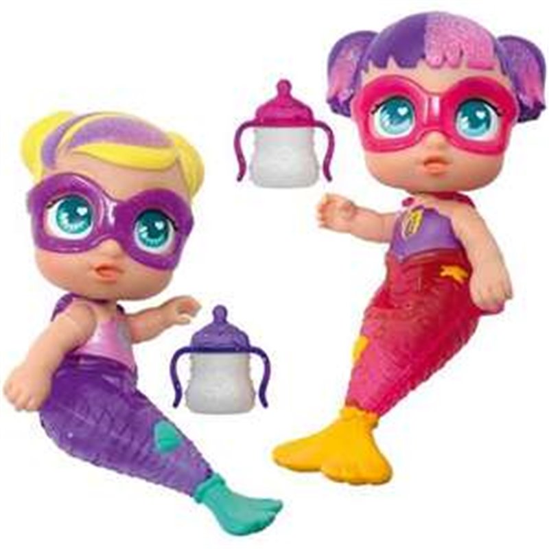 MUÑECA BEBÉ SUPER CUTE MINI SIRENAS CUTIES 12 CM - MODELOS SURTIDOS