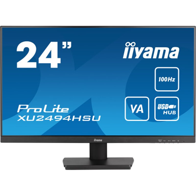 iiyama ProLite pantalla para PC 60,5 cm (23.8") 1920 x 1080 Pixeles Full HD LED Negro