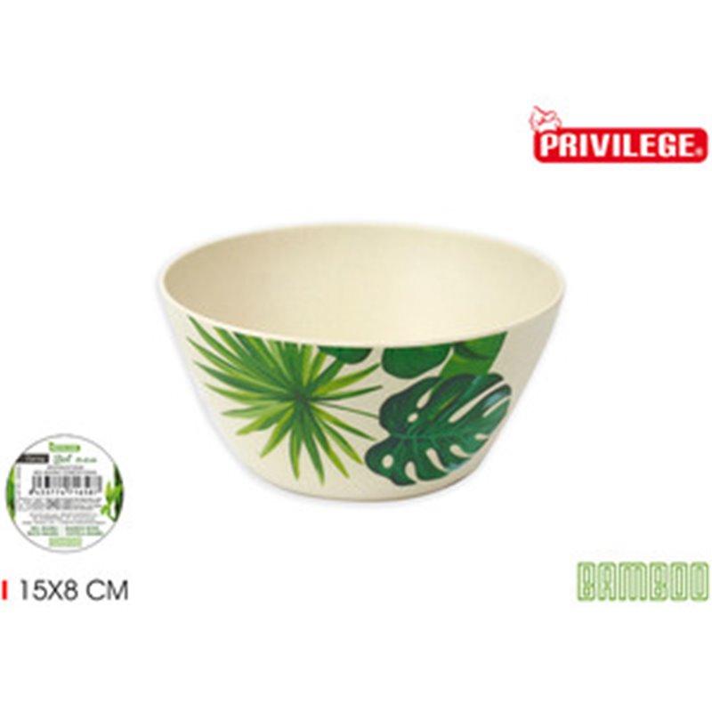 BOL BAMBU 15X8CM FERNS PRIVILEGE