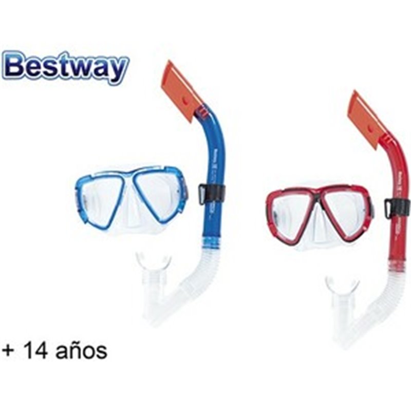 GAFAS DE BUCEO SNORKEL MÁS 14 AÑOS