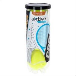 PELOTAS TENIS PACK 3 UD. EN BOTE AKTIVE SPORTS