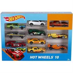 COCHE HOT WHEELS PACK 10 UDS - MODELOS SURTIDOS