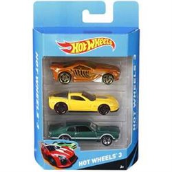 COCHE HOT WHEELS PACK DE 3 COCHES - MODELOS SURTIDOS