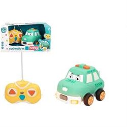 COCHE INFANTIL RADIO CONTROL CON LUZ. CARCASA EXTRAIBLE.12 CM