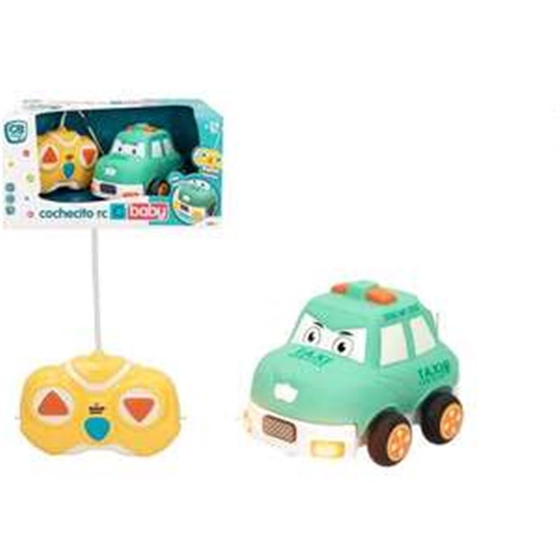 COCHE INFANTIL RADIO CONTROL CON LUZ. CARCASA EXTRAIBLE.12 CM