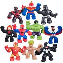 FIGURA GOO JIT ZU MINIS MARVEL. 6.5 CM - MODELOS SURTIDOS