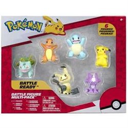 FIGURA POKEMON MULTIPACK DE 6 FIGURAS 5 CM