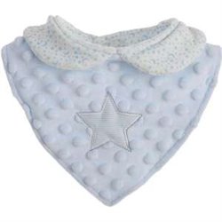 BABERO SWEET ESTRELLITAS AZUL 20 CM