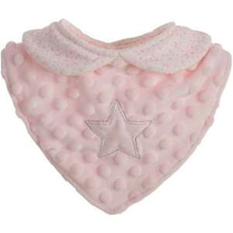 BABERO SWEET ESTRELLITAS ROSA 20 CM