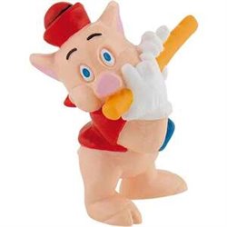 FIGURA CERDITO CON FLAUTA 5 CM