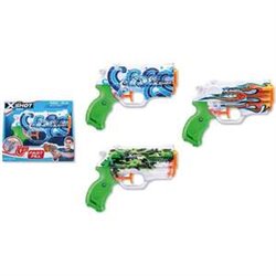 PISTOLA DE AGUA X-SHOT SKINS NANO FAST-FILL, 20X5X17CM - MODELOS SURTIDOS