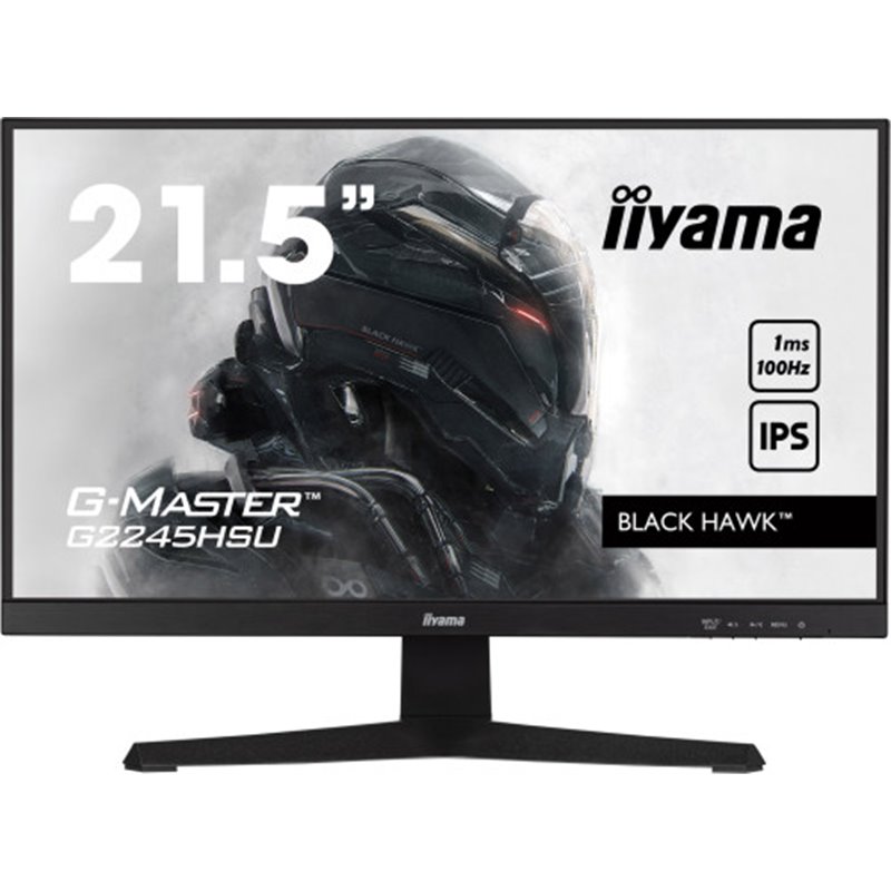 iiyama G-MASTER G2245HSU-B1 pantalla para PC 55,9 cm (22") 1920 x 1080 Pixeles Full HD LED Negro