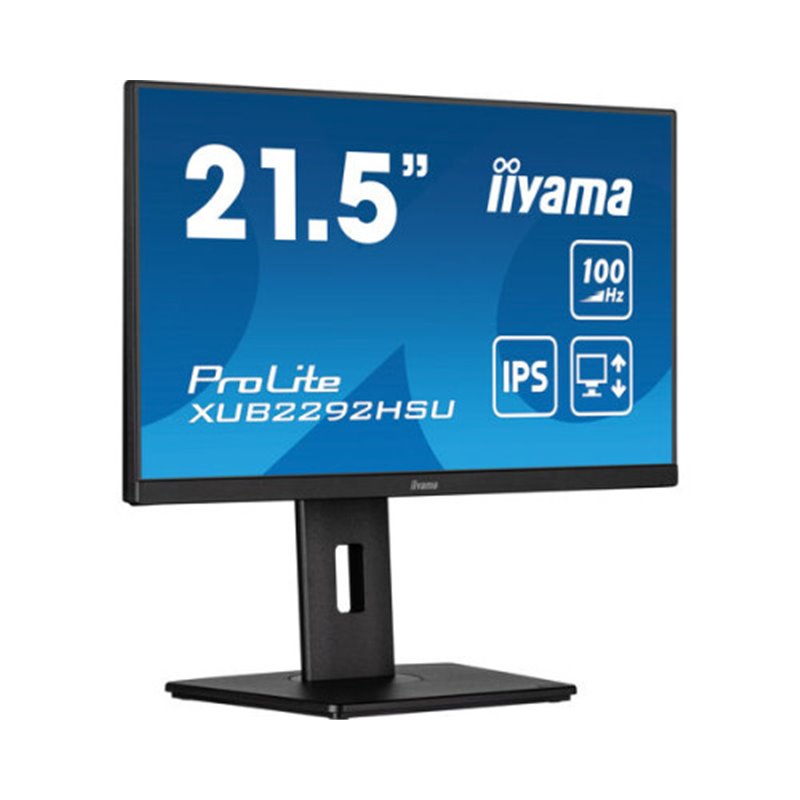 iiyama ProLite XUB2292HSU-B6 pantalla para PC 55,9 cm (22") 1920 x 1080 Pixeles Full HD LED Negro