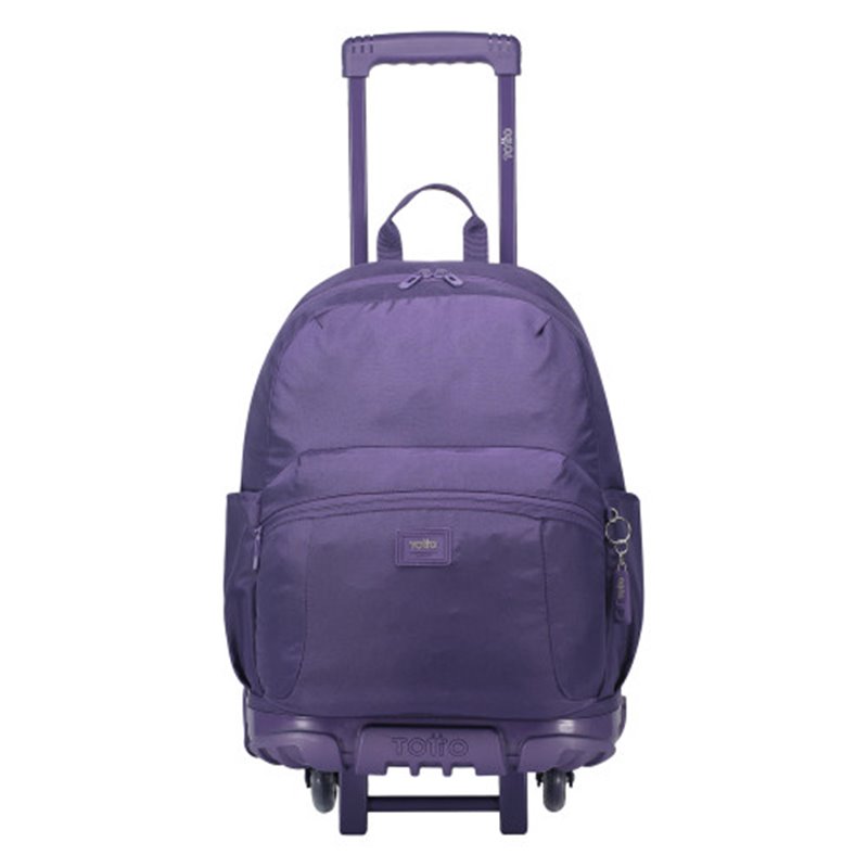 MOCHILA ESCOLAR CON RUEDAS COLOR MORADO - TRIK  TOTTO MA03TKI003-23100-M4R