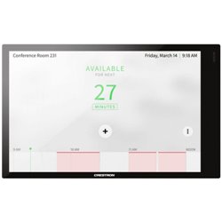 CRESTRON 7 IN. WALL MOUNT TOUCH SCREEN, BLACK SMOOTH (TSW-770-B-S) 6510813