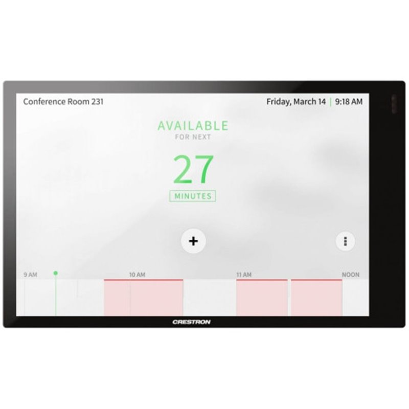 CRESTRON 7 IN. WALL MOUNT TOUCH SCREEN, BLACK SMOOTH (TSW-770-B-S) 6510813