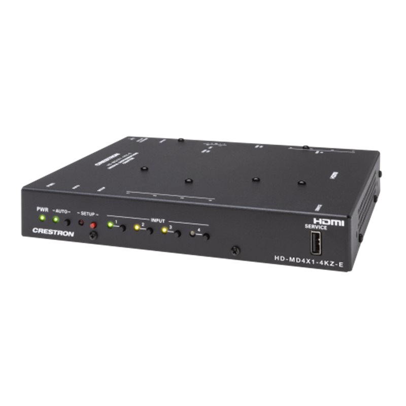 CRESTRON 4X1 4K60 4:4:4 HDR AV SWITCHER (HD-MD4X1-4KZ-E) 6511306