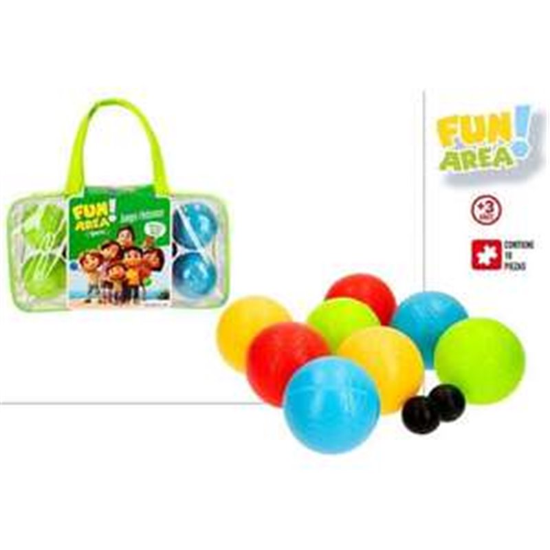 JUEGO PETANCA - SPORTS CON 10 PIEZAS 31X8X16,5 CM