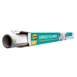 SUPERFICIE ADHESIVA DE BORRADO EN SECO 0,914X1,219M SUPER STICKY FLEX WRITE ROLLO FWS4X3 POST-IT 7100197624