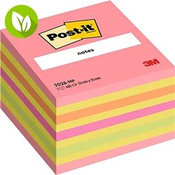 PACK 6 BLOCS 450 HOJAS NOTAS ADHESIVAS 76X76MM COLORES SURTIDOS 2028-OCPPX6 POST-IT 7100321804