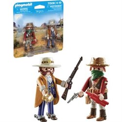 BANDIDO Y SHERIFF PLAYMOBIL